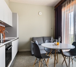 Апартамент для 3-х гостей с видом на город в Sv Loft Apart