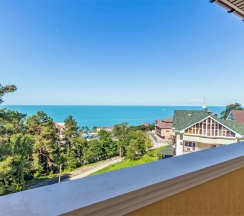 Двухместный с балконом и видом на море в Aqualife