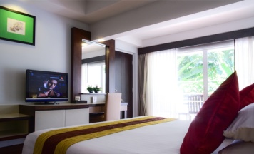 Двухместный номер Premium Deluxe 2 отдельные кровати в Отель Patong Resort