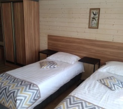 Двухместный номер Deluxe с видом на горы 2 отдельные кровати в Архыз вояж