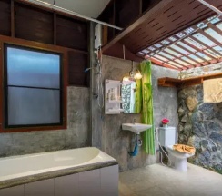 Двухместное бунгало Deluxe двуспальная кровать в Kanya Cozy Bungalows Kata Beach