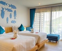 Двухместный номер Deluxe 2 отдельные кровати в Golden Paradise Hotel