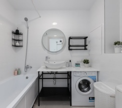 Moon River - премиум-апартаменты с отдельной спальней около м.Сокол (6 этаж, до 5 гостей) в Smart Lofts Moscow