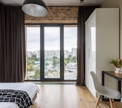 Апартамент с 2 спальнями и видом на Неву в Docklands