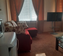 Двухместный люкс с красивым видом из окна двуспальная кровать в Уют