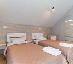 Стандартный номер с двуспальной или двумя односпальными кроватями в Домус.море