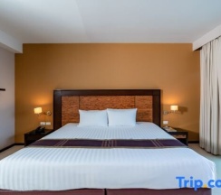 Двухместный номер Deluxe с красивым видом из окна двуспальная кровать в Tara Mantra Cha Am Resort