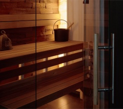 Helsinki с сауной и камином в Eder Vuoksa