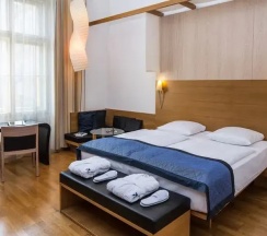 Двухместный номер Deluxe двуспальная кровать в Falkensteiner Hotel Prague