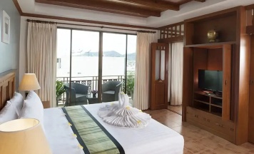 Двухместный люкс двуспальная кровать в Sun Hill Hotel Patong