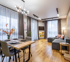 2-комнатные апартаменты люкс в Ohta Park Suite 21 (Охта Парк Сьют 21)