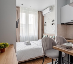 1-комнатные апартаменты студия Москва, Берёзовая аллея, 19к6 в InHome24 (ИнХоум24) на аллее Берёзовая 19к6
