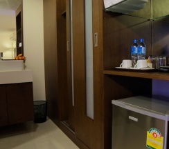 Одноместный номер Deluxe двуспальная кровать в Отель Grand Alpine