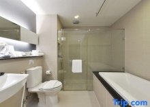 Одноместный номер Executive c 1 комнатой двуспальная кровать в Arize Hotel Sukhumvit