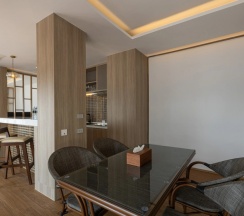 Люкс New с джакузи на крыше с 3 комнатами в Phunawa Resort