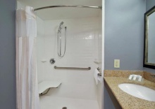 Четырёхместный номер Mobility/Hearing Accessible with Bathtub в Hilton Garden Inn Austin NW - Arboretum