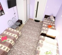 3-местный номер эконом в Уютный дом