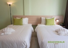 Двухместный номер Deluxe с балконом 2 отдельные кровати в Beachwalk Jomtien