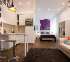 Двухместная студия Deluxe двуспальная кровать в ZigZag Belgrade