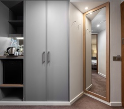 Реновированный номер с кроватью King-size в Edge Seligerskaya-Moscow