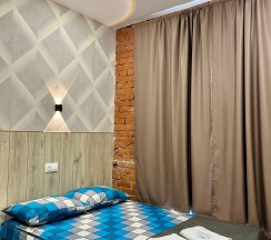 1-комнатные апартаменты стандарт с 1 двуспальной кроватью в Samsonov Hotels