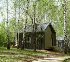 Барнхаус с банным чаном в Urman Camp
