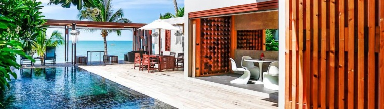 Вилла с 3 комнатами рядом с пляжем в Pavilion Samui Pool Residence