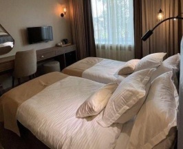 Номер стандарт с 2 односпальными кроватями в Adenium hotel