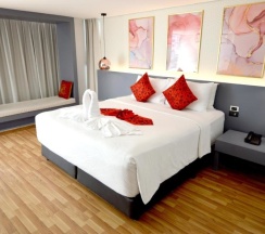 Двухместный номер Deluxe двуспальная кровать в I Residence Hotel Silom