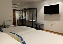 Двухместный номер Deluxe с балконом 2 отдельные кровати в Phetcharat Grand Hotel Maesot