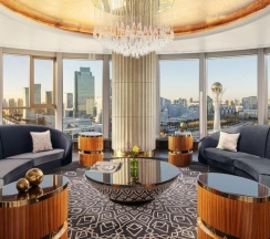 Двухместный люкс The Ritz-Carlton двуспальная кровать в The Ritz-Carlton Astana