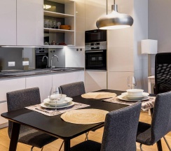 Апартаменты студия в Elite Apartments на проезде 1-й Красногвардейский 22с1