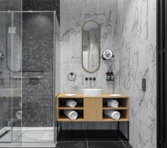 Апартаменты Deluxe с 2 комнатами в The Basilian Minsk, Curio Collection by Hilton