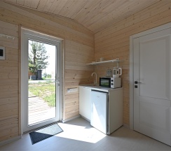 Мини-Барнхаус с видом на лес в Река & Песок