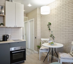 1-комнатные апартаменты студия Розмарин в Rasko Home