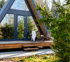 Дома A-Frame в Веденье