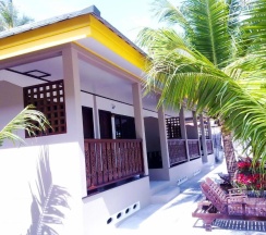 Двухместный номер Deluxe с видом на море двуспальная кровать в Lamai Inn 99 Bungalows
