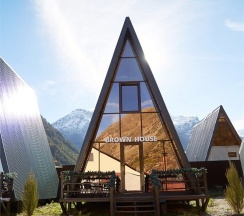 A-frame house в Anaka