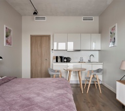 Deluxe студия с видом на реку в SV Loft Apart