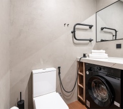 Двухкомнатный DeLuxe с одной спальней (6 этаж) в Real Apartments Sochi