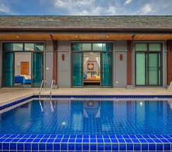 Двухместная вилла Deluxe с видом на бассейн двуспальная кровать в Saiyuan Estate by TropicLook