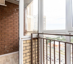 Апартаменты с балконом в Apart Hotel24