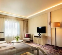 Двухместный люкс Salon двуспальная кровать в Kempinski Hotel Beijing Yansha Center