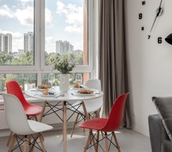 Moon River - премиум-апартаменты с отдельной спальней около м.Сокол (6 этаж, до 5 гостей) в Smart Lofts Moscow