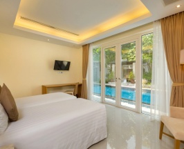 Вилла Pool с кухней с 2 комнатами oceanfront в Splash Beach Resort 