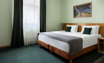 Двухместный номер Стандарт с видом на реку двуспальная кровать в Tulip Inn Rosa Khutor