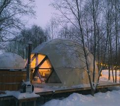 Геокупол Индия в Вазуза Лав