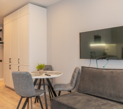 Семейная студия в 3 минутах от метро и вокзала в SalutApart 2W Энергетиков 2/2