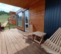 Домик на двоих с панорамным видом в ЭкоАура