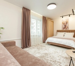 Апартаменты c 1 комнатой с балконом в Апартаменты Ladgorna на Коржа 4